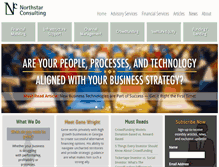 Tablet Screenshot of nstarconsulting.biz